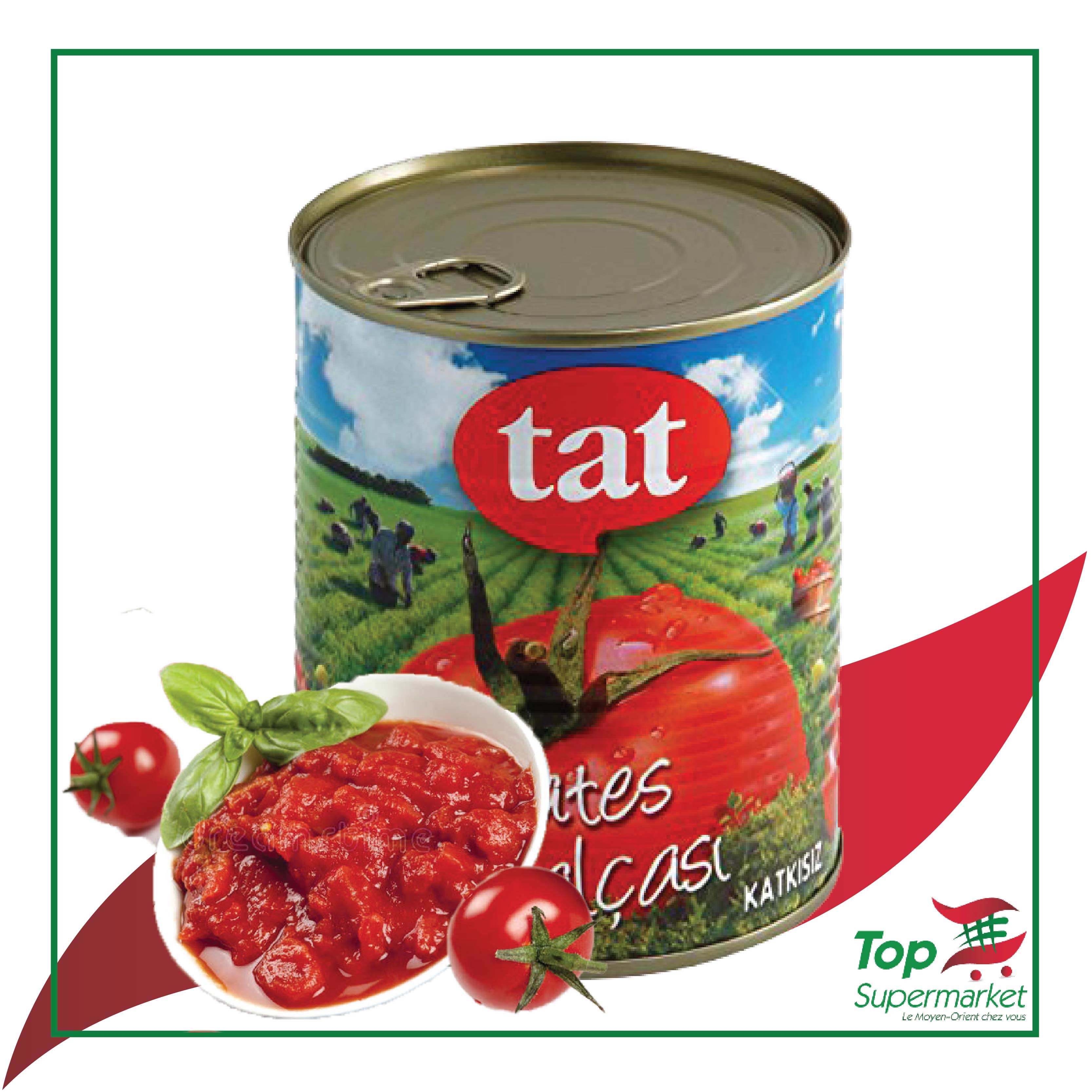 Tat concentré de tomates 400gr